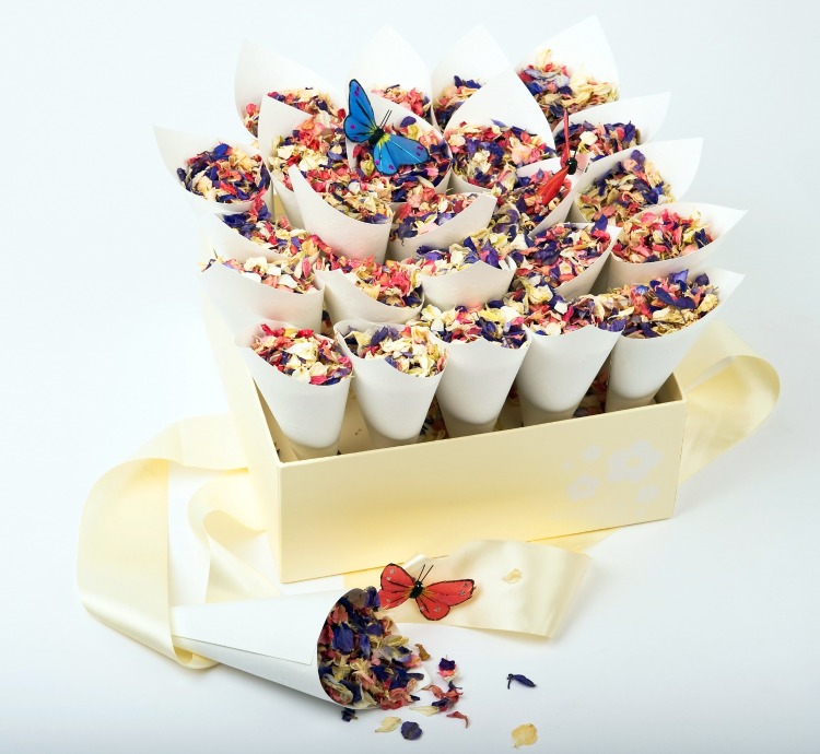 Natural Confetti from Shropshire Petals
