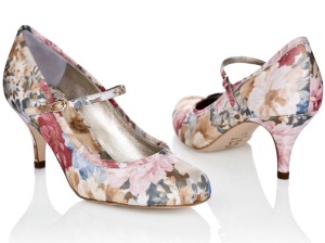 Dolly by Rachel Simpson shoes floral wedding shoes