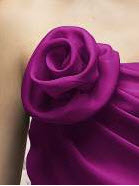large crinkle fuchsia chiffon flower large crinkle fuchsia chiffon flower