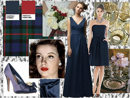 tartan wedding styleboard tartan wedding ideas
