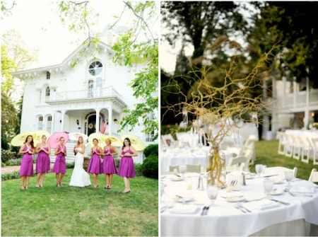wedding with parasols wedding with parasols