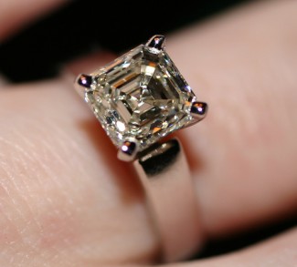 Credit Flikr EdwardK662 Asscher Cut Diamond Ring