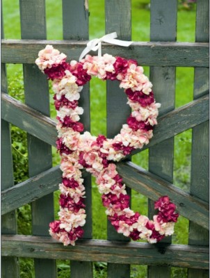 Floral alphabet letter to make floral alphabet letter