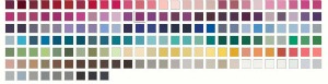 Pantone Chiplette colours Pantone Chiplette colours