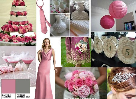 carnation and charcoal wedding moodboard carnation and charcoal wedding moodboard