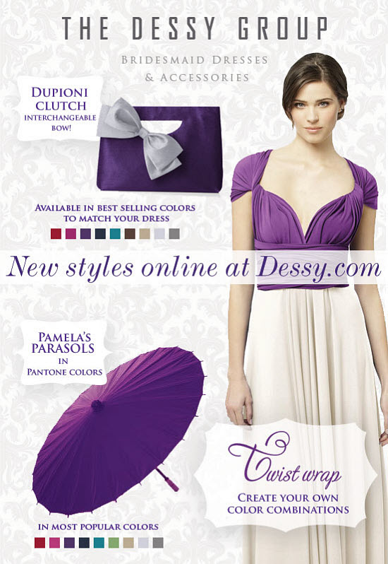 The Latest Dessy Group Bridal Accessories