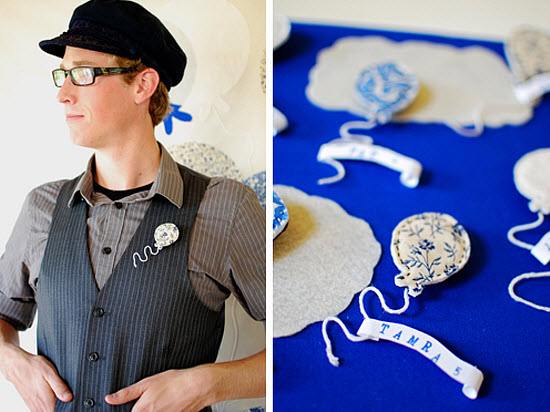 DIY Escort Cards: The Floating Balloon