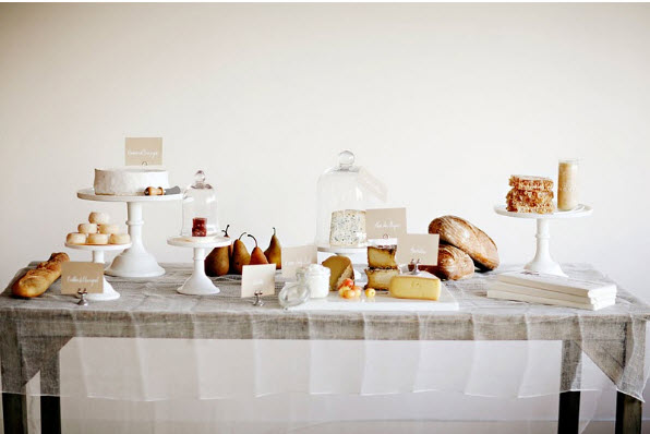 Wedding Reception Dessert Cheese Table