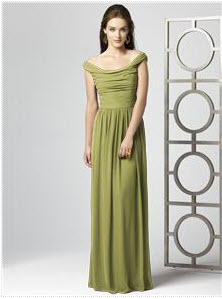 citron bridesmaid dress long green bridesmaid dress in chiffon