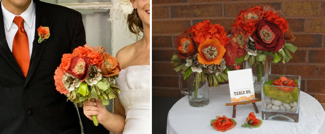 13 Fabric Flower Bouquets that Look Oh So Real