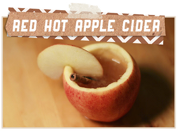 DIY Wedding Cocktail: Red Hot Apple Cider
