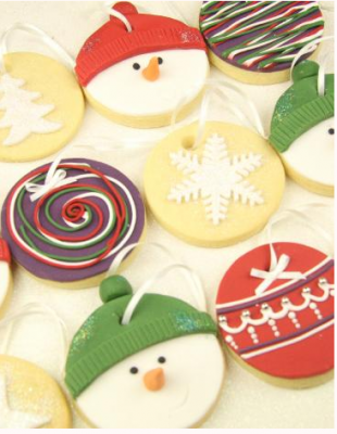 Christmas cookies by Couture Cakes Christmas cookies