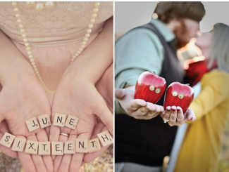 creative save the date wedding idea