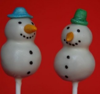 christmas snowmen cake pops snowmen cake pops