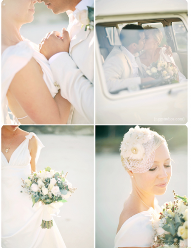 NGG Studios bride on Hastings Point Beach in Australia