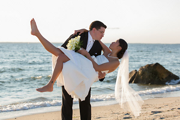 Pretty Summer Beach Wedding