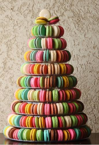 macaroon tower multicoloured macaroon tower wedding cake ideas