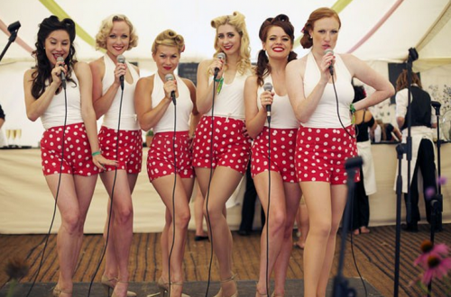 retro girl band Tootsie Rollers