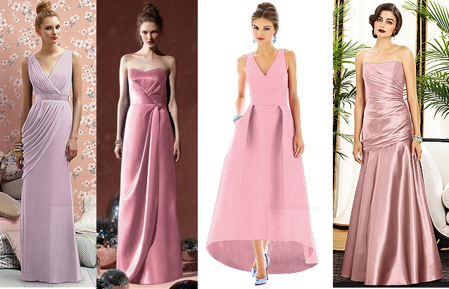 Dessy Pink Gowns