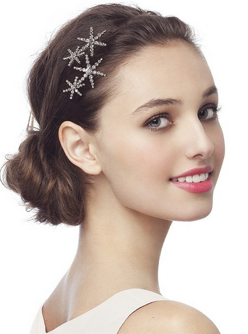 rhinestone hair pins