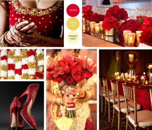 Autumn wedding colours