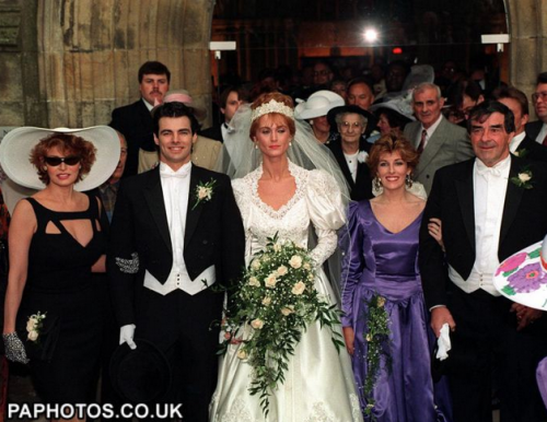 Raquel Welch at son's wedding