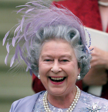 Queen at Prince Edward's wedding
