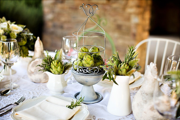 VEGETABLE CENTERPIECE
