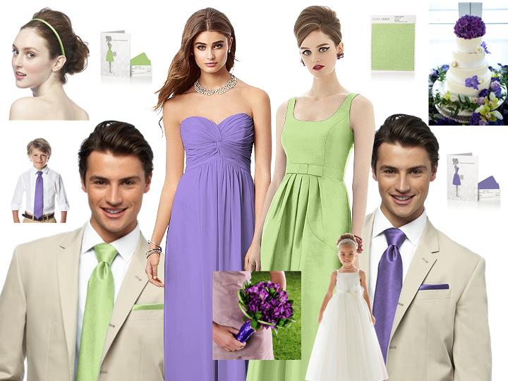 A Pantone Tahiti and Pistachio Spring Wedding