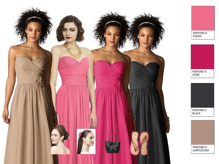 Chic and Swanky Colors for a Spring Wedding!