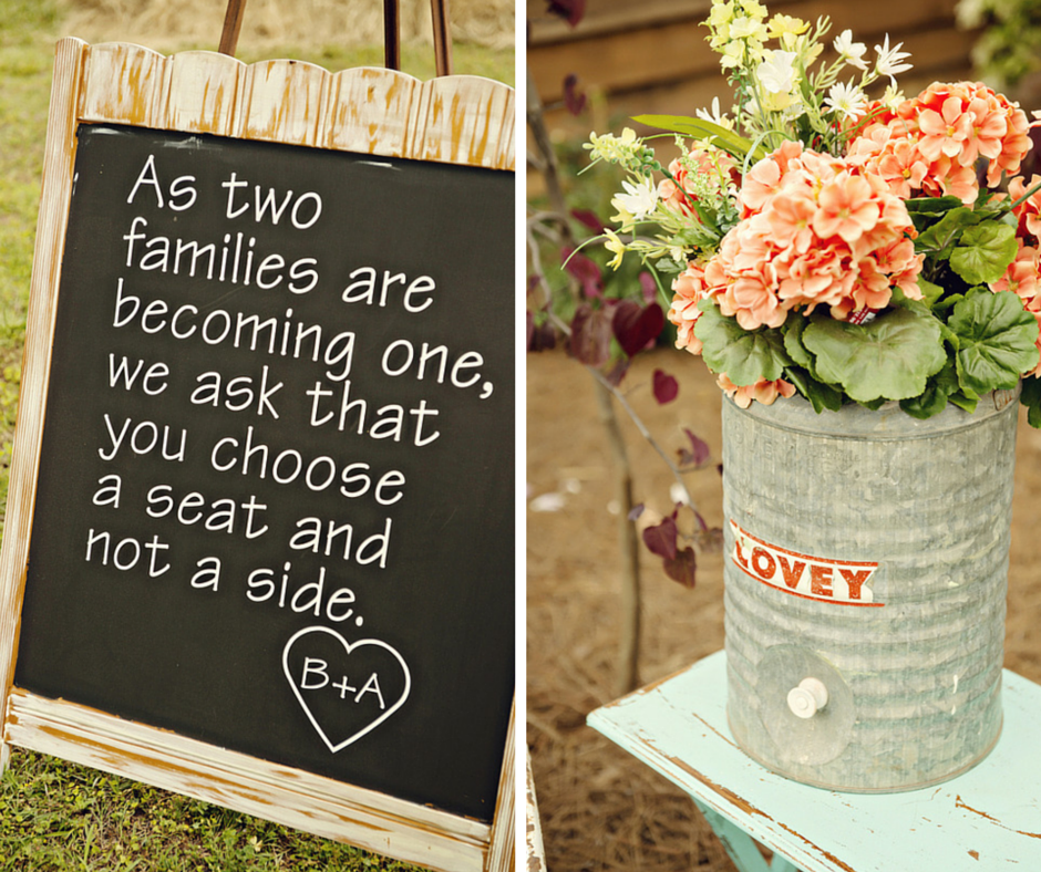 country style wedding