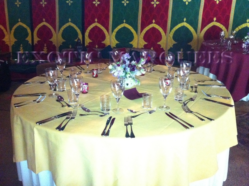 Exotic Marquees Authentic Moroccan Tent Arabian Nights Wedding