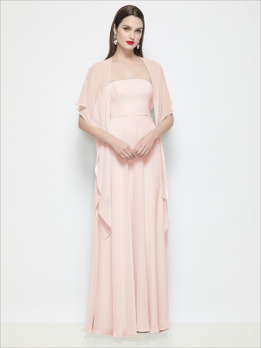 Chiffon Flounce Cape